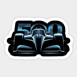 indy car 500 Sticker